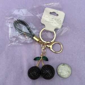 New Cherry bag‎ charm key chain